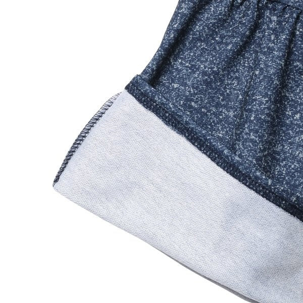 Denim Style Knit Culotte