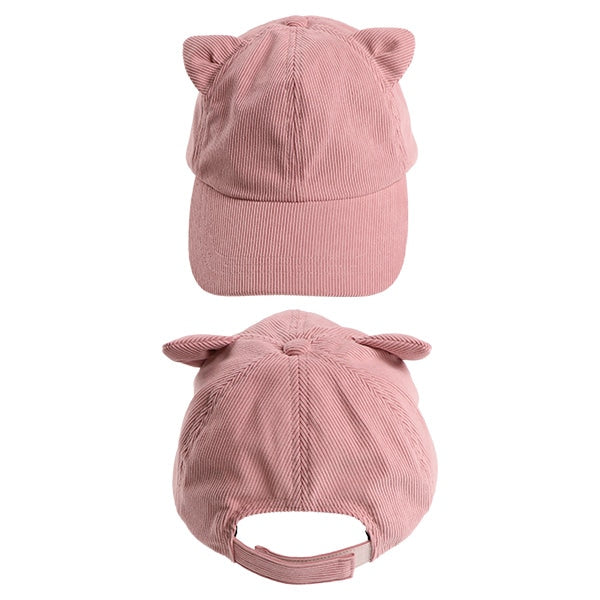Low Cap with Cat Ears (Winter, Spring, Autumn)