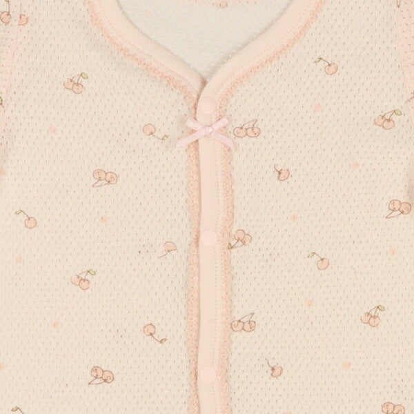 Short sleeve romper with front opening