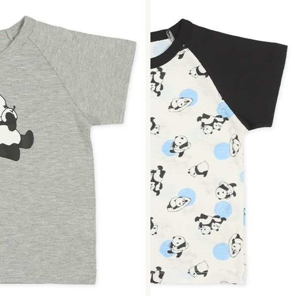 Panda T-shirt and Pants Set