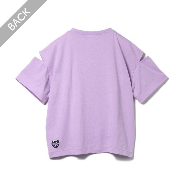 Off Shoulder Short Sleeve T-shirt