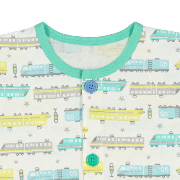 Train Short Sleeve T-shirt and High Waist Pants Set