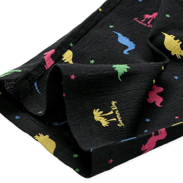 Colorful Dinosaur Long Underwear