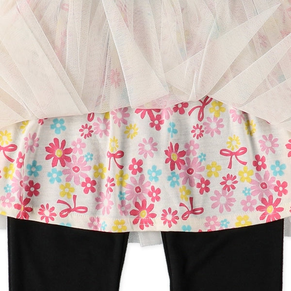 Tulle Skirted Leggings (Spring)