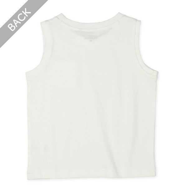 Plain Sleeveless T-shirt