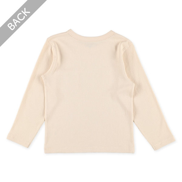 Solid Waffle long Sleeve Shirt (Winter, Spring, Autumn)
