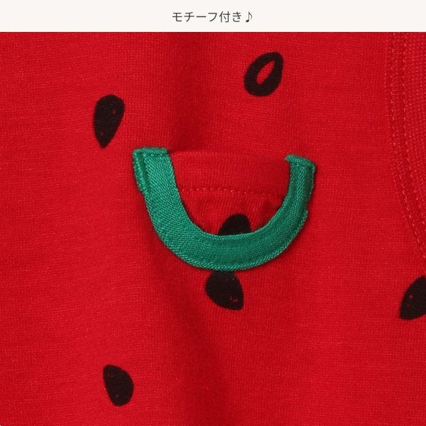 Watermelon Sleeveless Suit