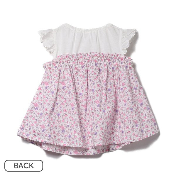 Floral Sleeveless Blouse and Shorts Set