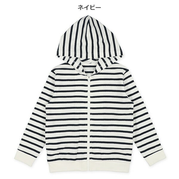 Stripe Long Sleeve Hoodie