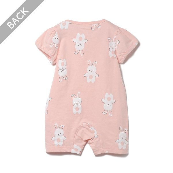 Rabbit Short Sleeve Romper