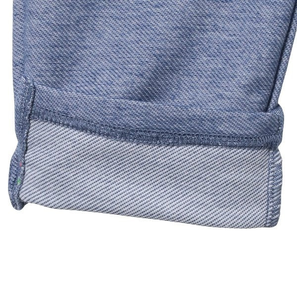 Denim Knit Shorts