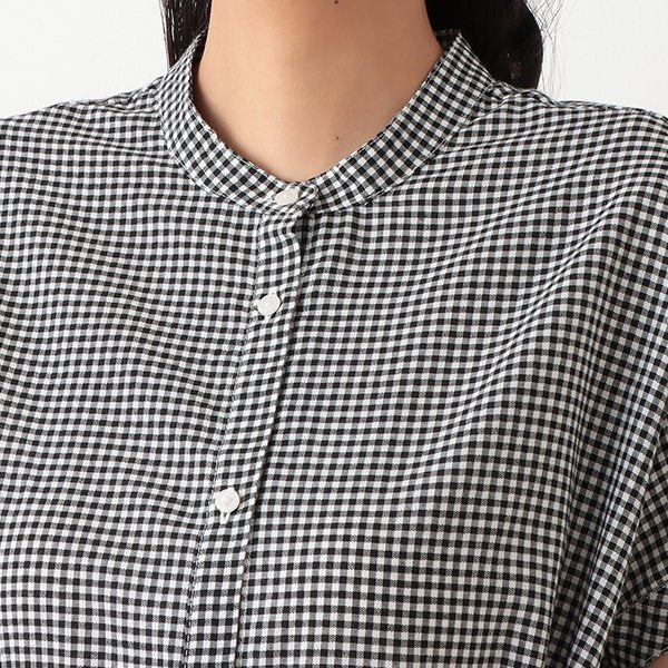 Checkered Maternity One Piece