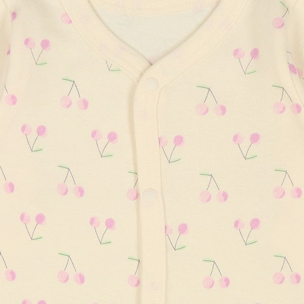 Thermal Rompers with Front Opening for Newborns
