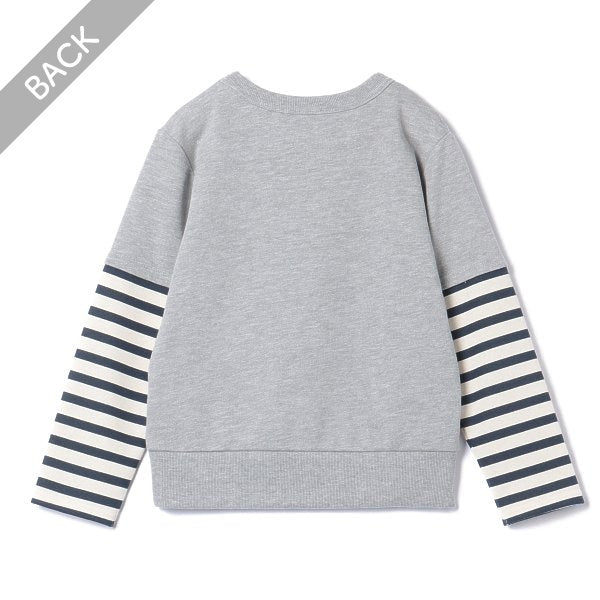 Layered Sleeve Sweatshirt (Winter, Spring, Autumn)