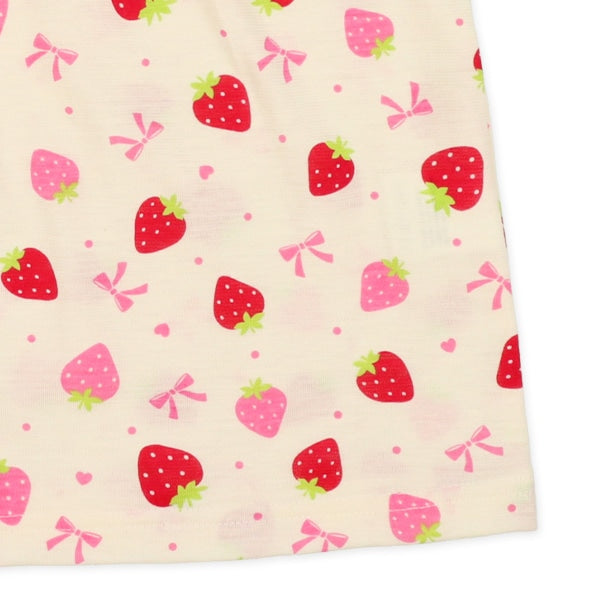 Strowberry Short Sleeve T-shirt and Pants Set
