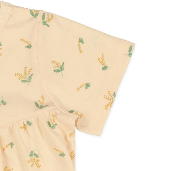 Short Sleeve T-shirt and High Waist Pants Set