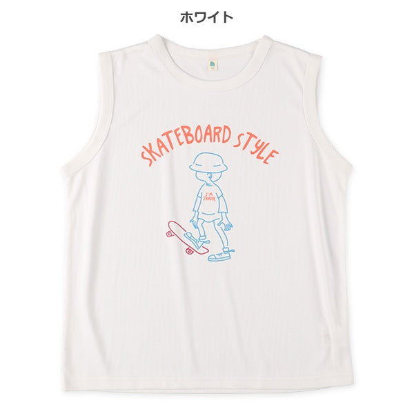 Skateboard Sleeveless T-shirt