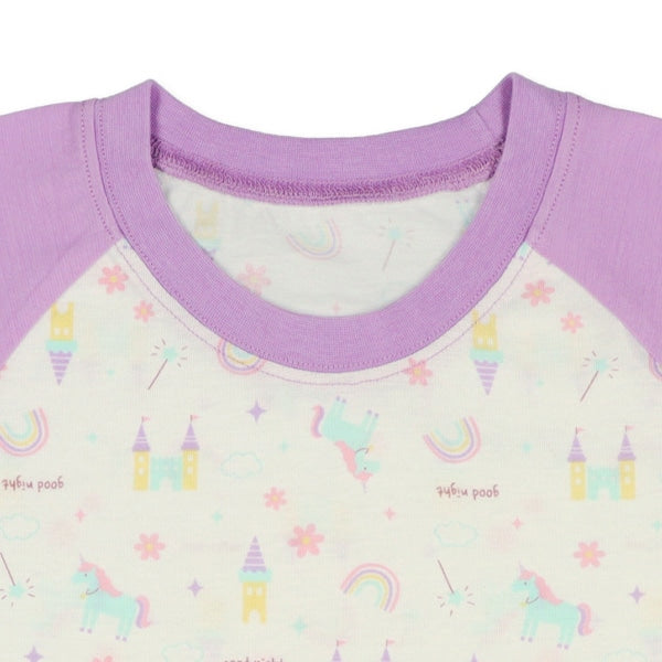 Unicorn Short Sleeve T-shirt and High Waist Pants Set