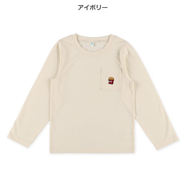 Mini Puff Print Long Sleeve Shirt (Winter, Spring, Autumn)