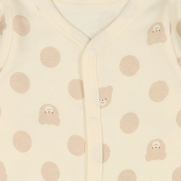 Thermal Rompers with Front Opening for Newborns