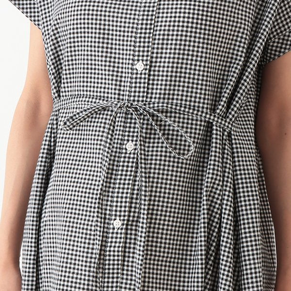 Checkered Maternity One Piece