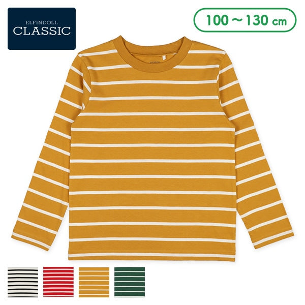 Horizontal Stripes Long Sleeve Shirt (Winter, Spring, Autumn)