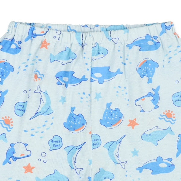 Sea Creature Short Sleeve T-shirt and Pants Set