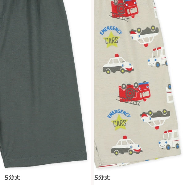 Fire Truck Short Sleeve T-shirt and Pants Set