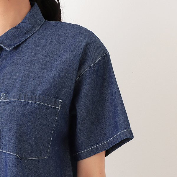 Denim Maternity One Piece