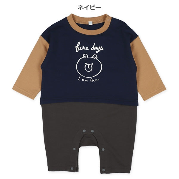 Bear Designed Baby Romper
