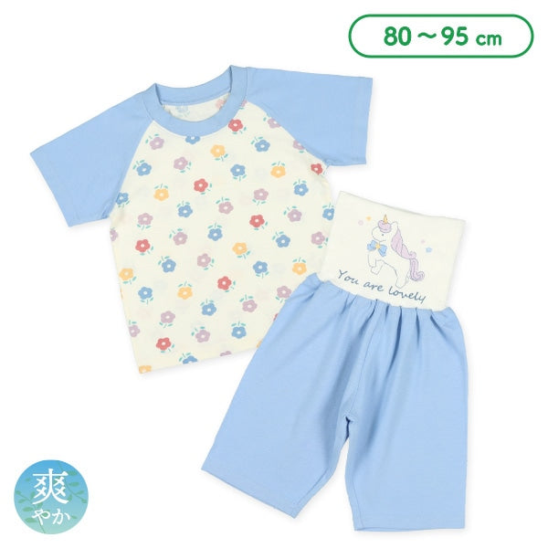 Unicorn Short Sleeve T-shirt and High Waist Pants Set