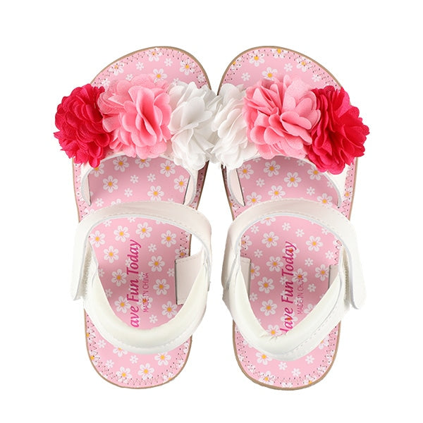 Flower Corsage Sandals