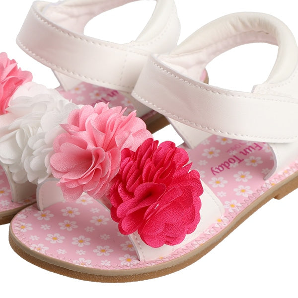Flower Corsage Sandals