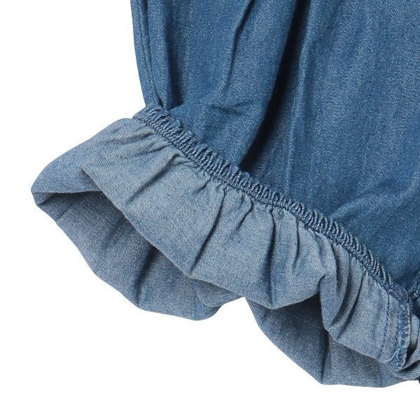 Pumpkin Denim Shorts