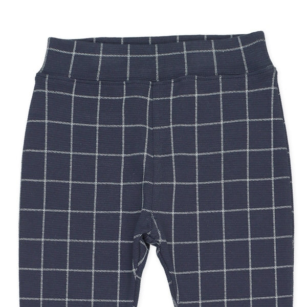 Checked Stretch Long Pants (Winter, Spring, Autumn)