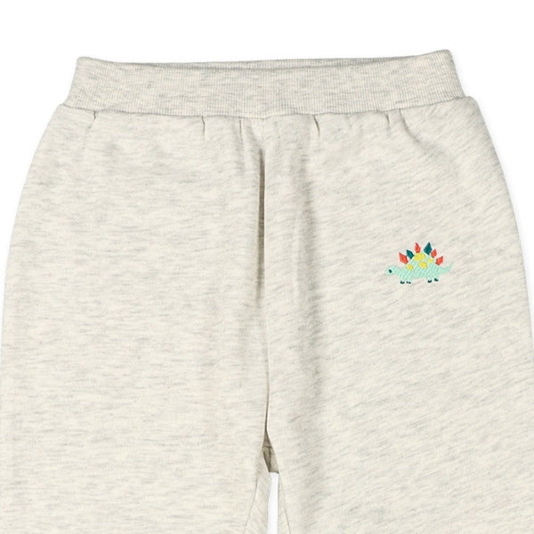 One-Point Embroidery Sweatpants (Spring)