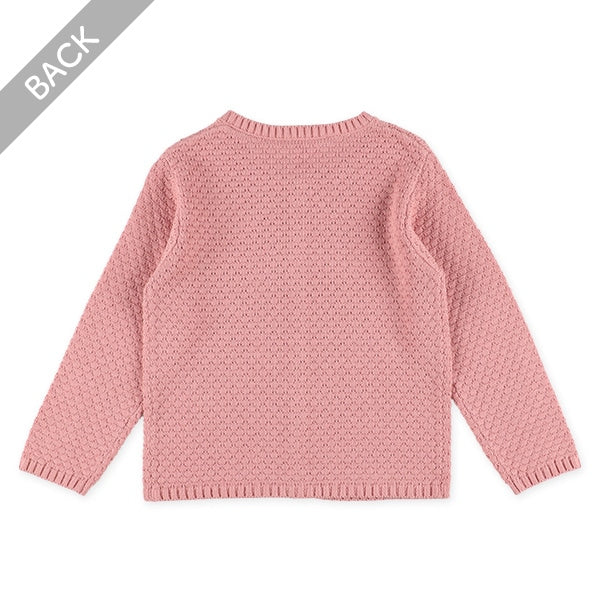 Garter Stitch Knit Cardigan (Winter, Spring, Autumn)