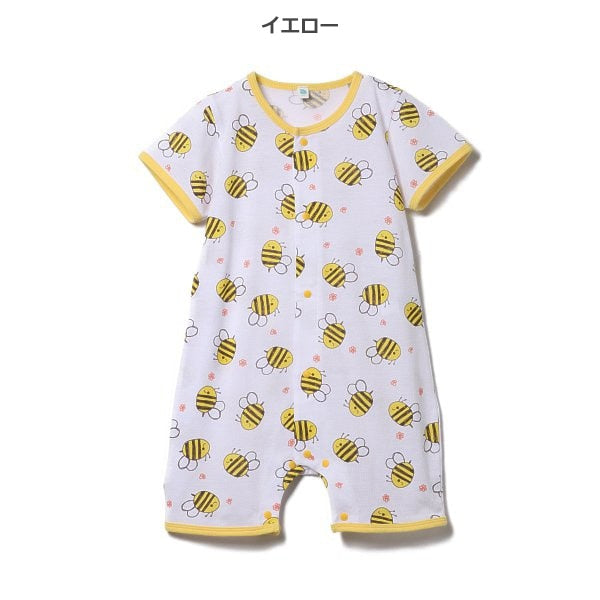 Honey Bee Short Sleeve Romper