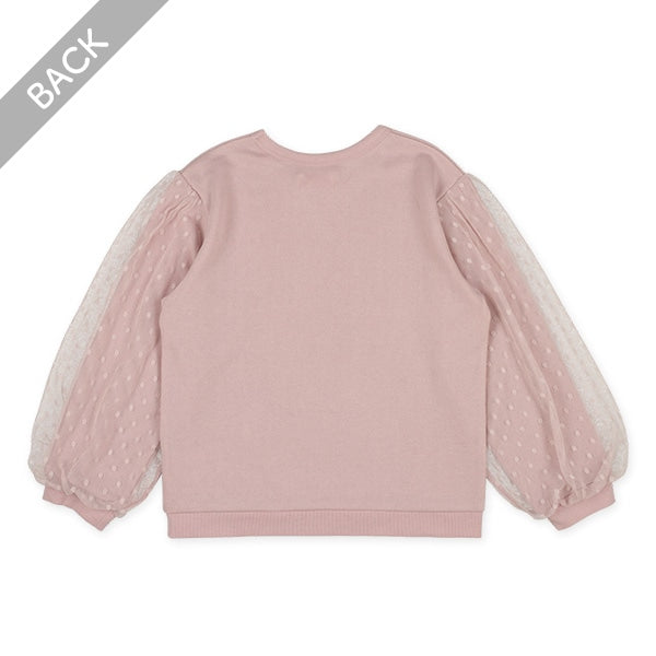 Tulle Sleeves Sweatshirt (Winter, Spring, Autumn)