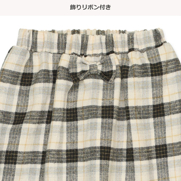 Check Skirt with Leggings (Winter, Spring, Autumn)