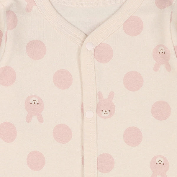 Thermal Rompers with Front Opening for Newborns