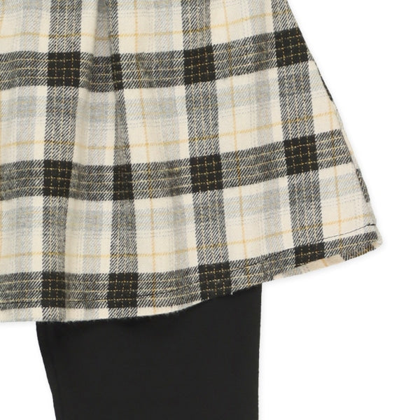 Check Skirt with Leggings (Winter, Spring, Autumn)
