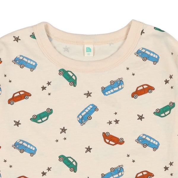 Car Print Long Sleeve Shirt (Winter, Spring, Autumn)
