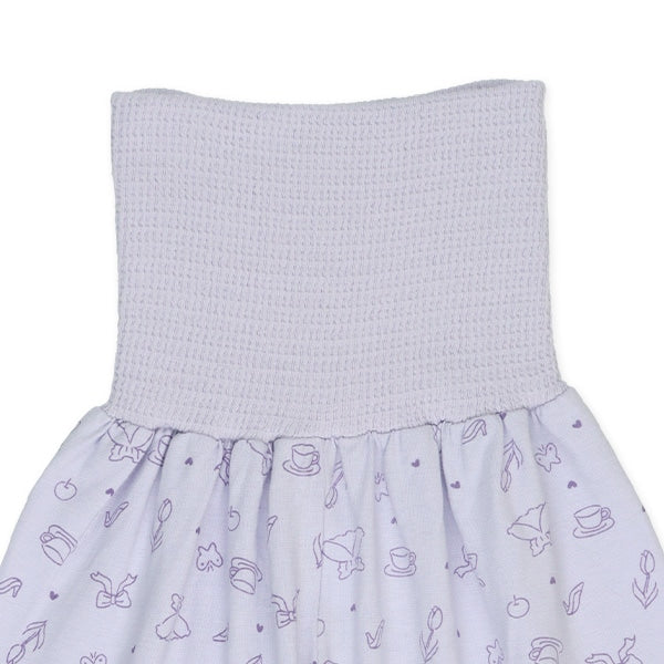 2Pieces Long High Waist Underwear