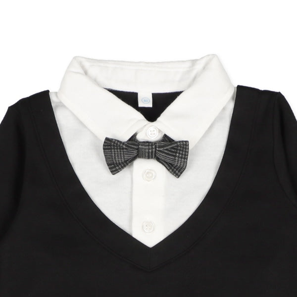 Semi-Formal Romper with Bow Tie (Winter, Spring, Autumn)