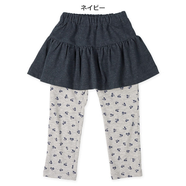 Denim Skirt with Leggings (Spring)