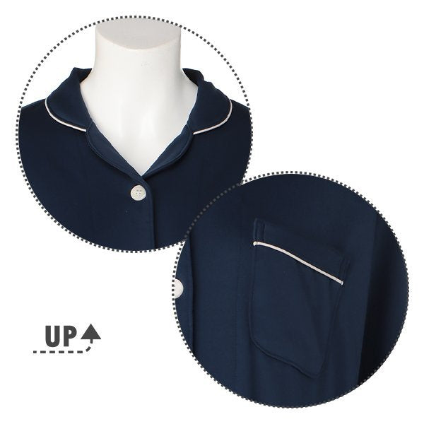 Stretch Jersey Solid Pajamas (Winter, Spring, Autumn)