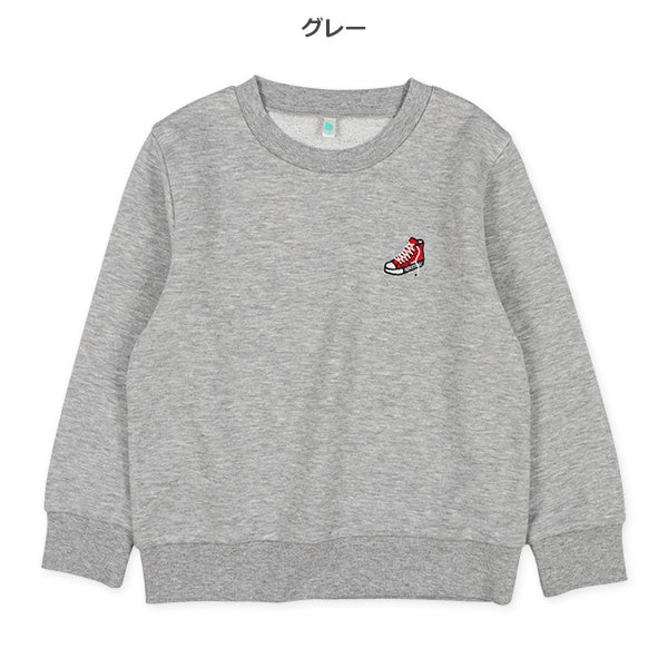 Embroidered Mini Logo Sweatshirt (Winter, Spring, Autumn)