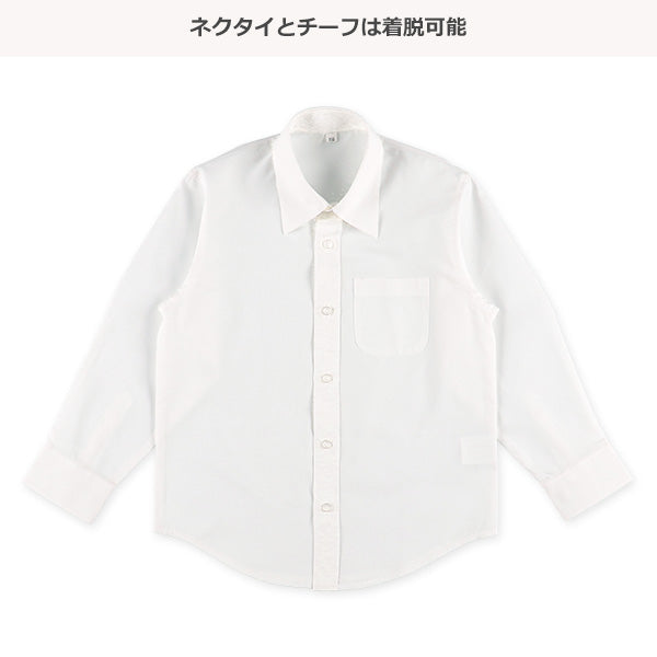 Long tie shirt for autumn, winter and spring