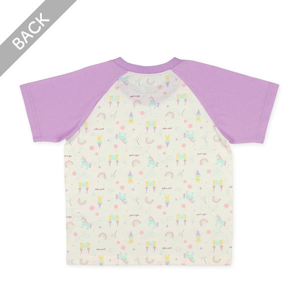 Unicorn Short Sleeve T-shirt and High Waist Pants Set